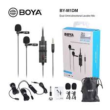 BOYA Dual Lavalier Microphone (BY-M1DM)